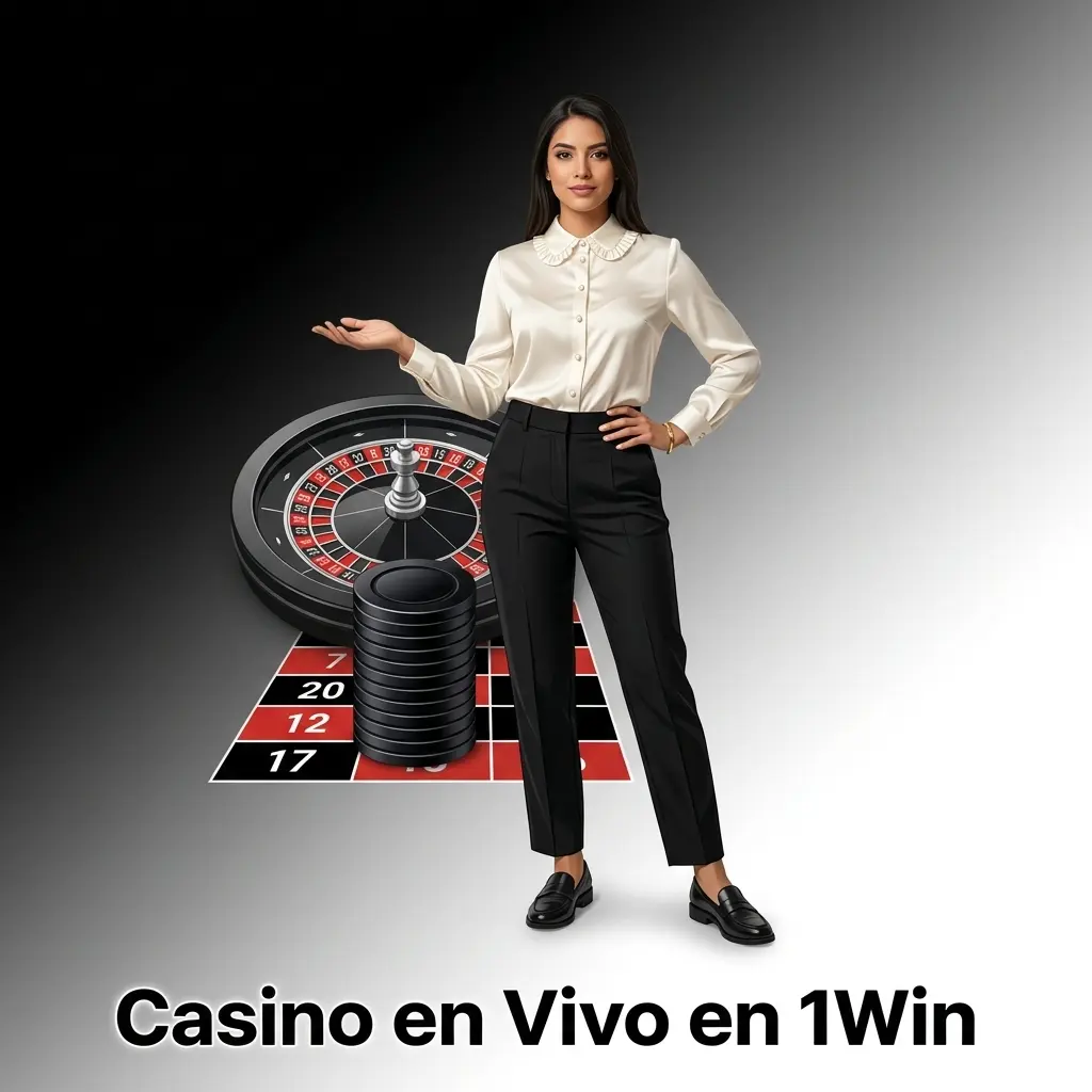 Casino en vivo 1Win con crupieres reales en HD: ruleta, blackjack, baccarat, póker y game shows para colombianos
