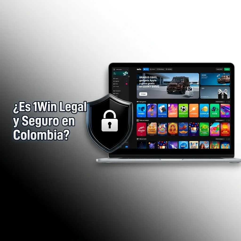 Plataforma 1Win con licencia Curaçao eGaming y cifrado SSL 128 bits, segura y confiable para jugadores colombianos